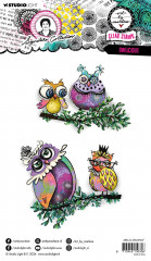 Studio Light - Art By Marlene - Clear Stamps - Owlicious