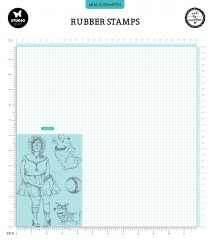 Cling Stamps - Art by Marlene - Doggie Diva