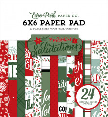 Christmas Salutations No. 2 - 6x6 Paper Pad
