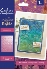 Embossing Folder - Arabian Nights - Mosaic Tiles