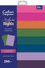 Arabian Nights - A4 Luxury Linen Card Pack
