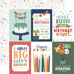A Birthday Wish Boy 6x6 Paper Pad