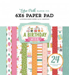 A Birthday Wish Girl 6x6 Paper Pad
