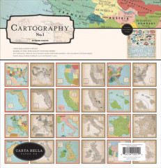 Cartography No.1 12x12 Collection Kit