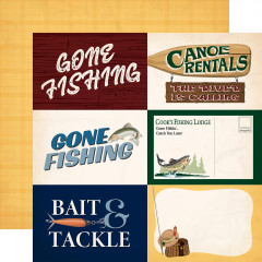 Gone Fishing - 6x6 Paper Pad