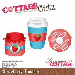Cottage Cutz Die - Strawberry Treats 3