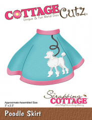 Cottage Cutz Die - Poodle Skirt