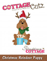 Cottage Cutz Die - Christmas Reindeer Puppy