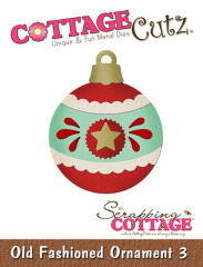 Cottage Cutz Die - Old Fashioned Ornament 3