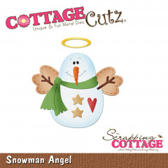 Cottage Cutz Die - Snowman Angel