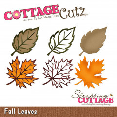 Cottage Cutz Die - Fall Leaves