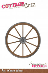 Cottage Cutz Die - Fall Wagon Wheel