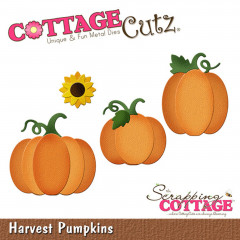 Cottage Cutz Die - Harvest Pumpkins