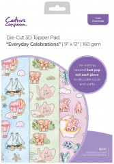 Die Cut Topper 9x12 Paper Pad - Everyday Celebrations