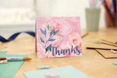 Blush and Blue Florals 12x12 Paper Pad