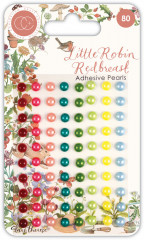 Adhesive Enamel Dots - Little Robin Redbreast