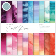 Essential Craft Papers - 6x6 Paper Pad - Ombre
