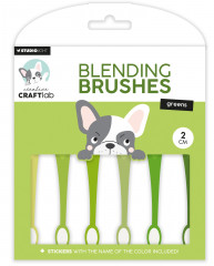 Studio Light - Essentials Nr. 11 - Blending Brushes - Greens 2cm