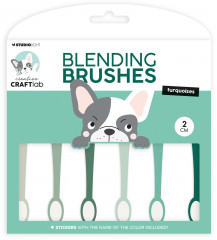 Studio Light - Essentials Nr. 14 - Blending Brushes - Turquioses 2cm