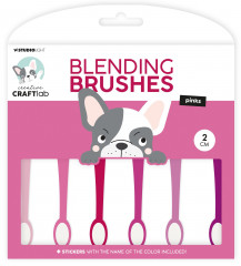 Studio Light - Essentials Nr. 15 - Blending Brushes - Pinks 2cm