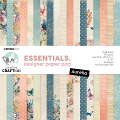Studio Light 8x8 Paper Pad - Essentials Nr. 150 - Aurelia