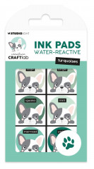 Studio Light - Essentials Nr. 28 - Water-Reactive Ink Pads - Turquoises