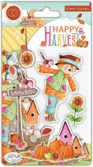 Clear Stamps - Happy Harvest Sunflower