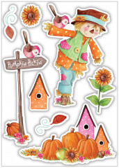 Clear Stamps - Happy Harvest Sunflower