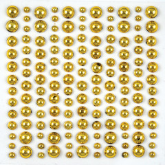 Adhesive Pearls - Gold