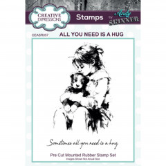 Cling Stamps by Andy Skinner - All You Need Is A Hug