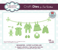 Craft Dies - Necessities Cutest Clothes Line