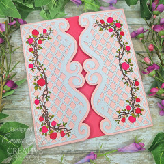 Metal Cutting Die - Fairy Wishes - Entwined Rose Border