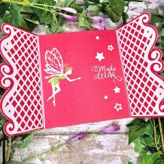 Metal Cutting Die - Fairy Wishes - Entwined Rose Border