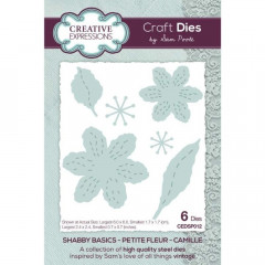 Craft Dies - Shabby Basics Petite Fleur Camille