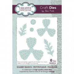 Craft Dies - Shabby Basics Petite Fleur Madeline