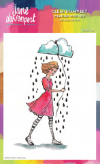 Clear Stamps Set By Jane Davenport - Weather With You