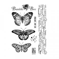Unmounted Rubber Stamps - Butterflies and Bees