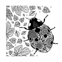 Unmounted Rubber Stamps - Ladybird