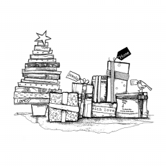 Unmounted Rubber Stamps - Yuletide