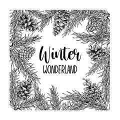 Unmounted Rubber Stamps - Winter Wonderland