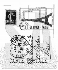 Cling Stamps by Tim Holtz - I See Paris