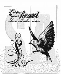Cling Stamps by Tim Holtz - Take Flight
