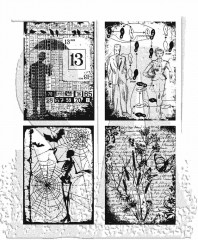 Cling Stamps by Tim Holtz - Eclectic Collages