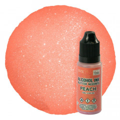 Couture Creations Alcohol Ink - Glitter Accents Peach