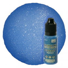 Couture Creations Alcohol Ink - Glitter Accents Cobalt
