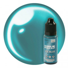 Couture Creations Alcohol Ink - Metallics Alloys Ice Blue