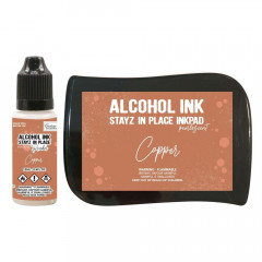 Alcohol Ink Stayz in Place Inkpad - Pearlescent Copper