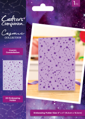 Embossing Folder - Cosmic Collection - Cosmic Constellation