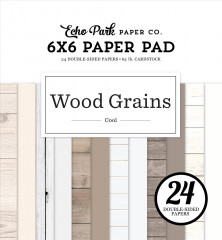 Cool Wood Grains - 6x6 Paper Pad