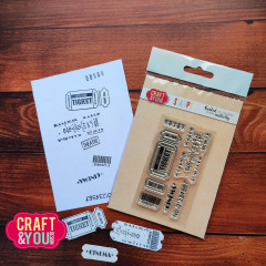 Craft and You - Clear Stamps -Ticket 2